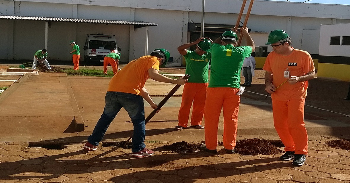 Capacitações na construção civil são oferecidas a detentos de MS Capacitações na construção civil são oferecidas a detentos de MS