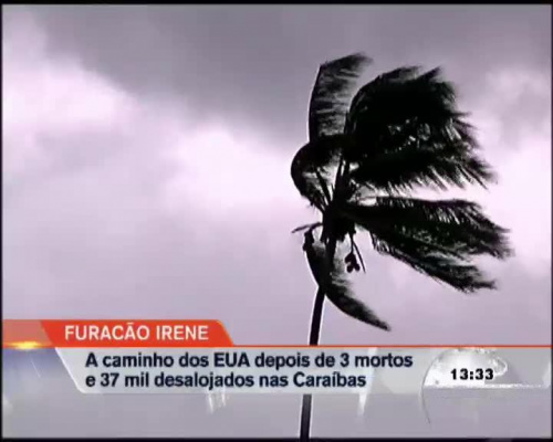 Obama recomenda precaução aos norte-americanos por causa do Furacão Irene
