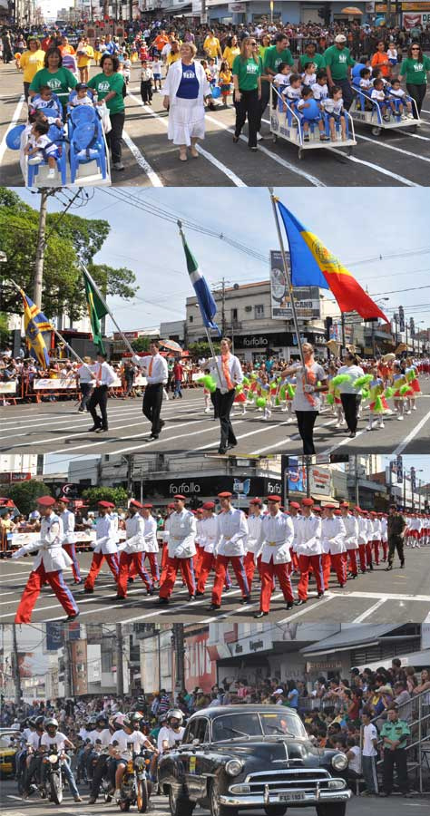 Desfile em comemoração aos 112 anos de Campo Grande reúne 30 mil pessoas Desfile em comemoração aos 112 anos de Campo Grande reúne 30 mil pessoas