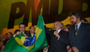 PMDB mantém aliança com PT e indica Temer para a Vice-Presidência Convenção não tem vencidos, nem vencedores, diz Temer / Foto: Fabio Rodrigues Pozzebom