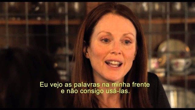 Cena do filme – Para sempre Alice- mostra o drama da doença enfrentada pela personagem interpretada por Julianne Moore