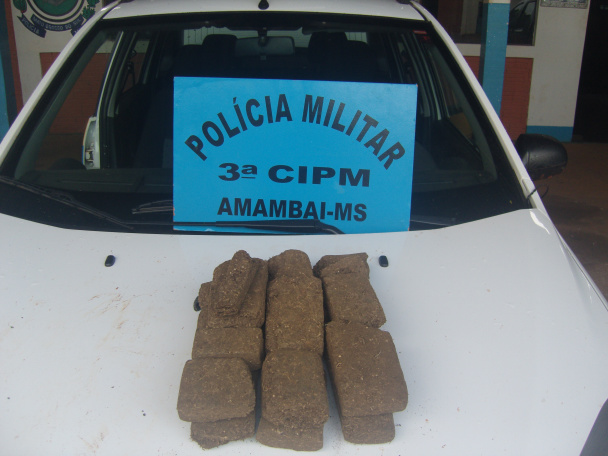 Adolescente é preso carregando maconha em rodovia de Amambai