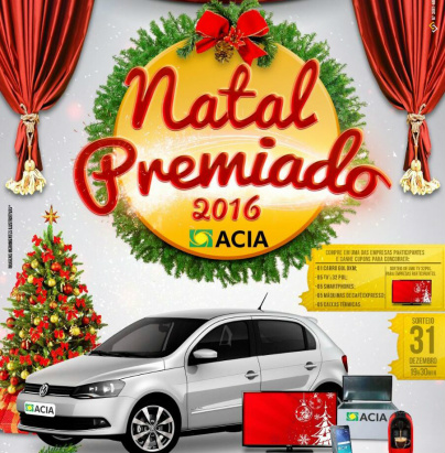 Campanha de Natal da Acia será lançada nesta sexta-feira (7) em Amambai O lançamento da campanha Natal Premiado acontece a partir das 19h30 na Acia / Foto: Divulgação