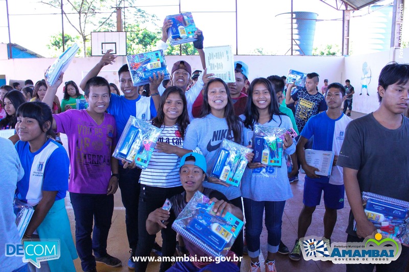 Estudantes indígenas serão beneficiados com a indicação / Foto: Arquivo_Assessoria Prefeitura de Amambai