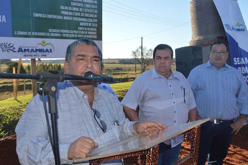 Vice-prefeito, Valter Brito / Foto: Moreira Produções