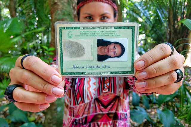 No Pará, dois mil indígenas cobram direito de usar nome étnico Márcia Vieira da Silva e muitos outros indígenas foram impedidos pelos cartórios de inserir os nomes de seus povos na identidade / Foto: Marco Zaoboni
