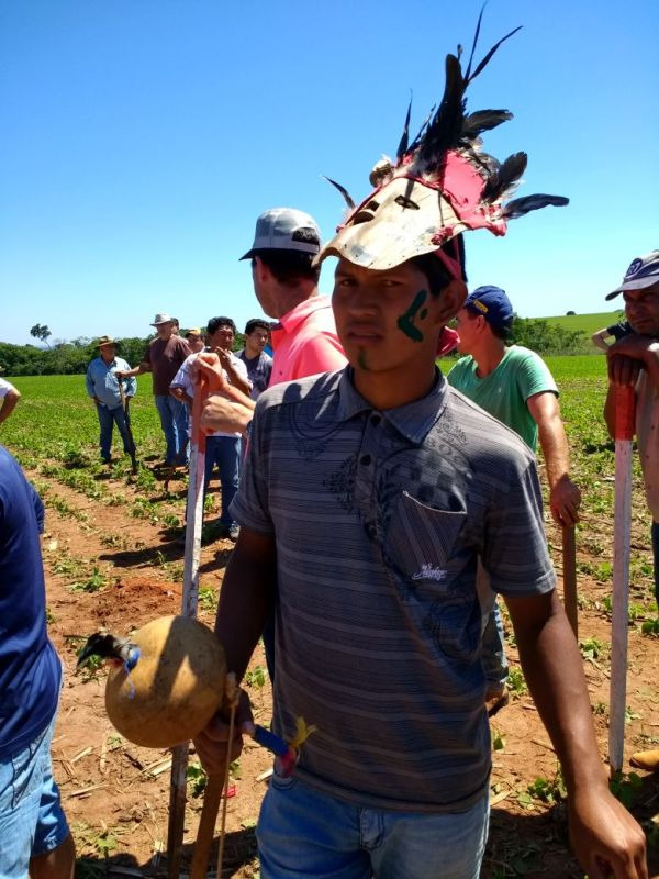 Indígenas invadem fazenda em Guaíra/PR e produtores reagem Indígenas invadem mais uma parte de fazenda da Matte LaranjeiraFoto: Divulgação