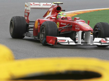 Massa vai largar na segunda fila no GP da BélgicaFoto: Reuters