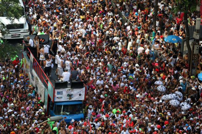 Carnaval carioca produziu mais de 640 toneladas de lixo