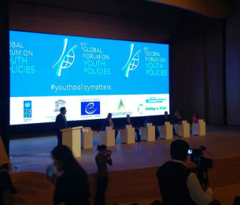 Azerbaijão recebe fórum global sobre juventude. Foto: Rádio ONU/ Liudmila Blagonravova