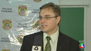 Delegado da PF e diretor regional de combate ao crime organizado da corporação, Cléo Mazzotti. Operação apura corrupção na compra de materiais para alunos na prefeitura de Paranhos, MS.Foto: Divulgação 