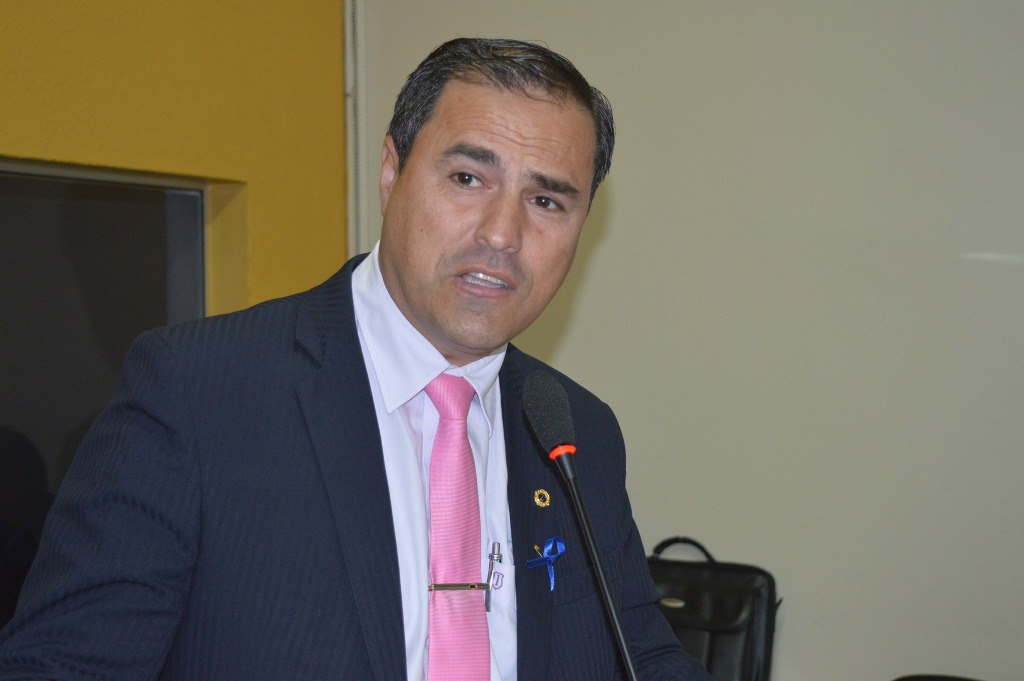 PL de débitos com o Previbai é aprovado com voto contrário do vereador Vicentim Vereador de Amambai, Geverson Vicentim (PDT) / Foto: Moreira Produções
