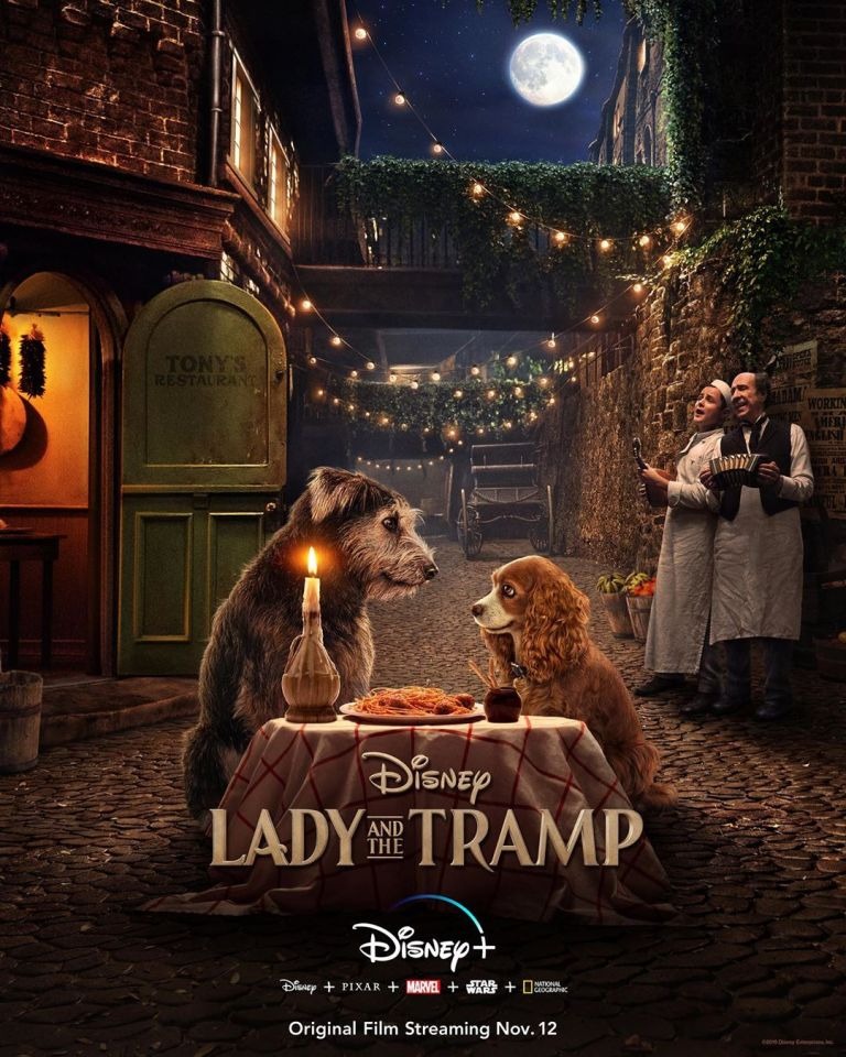 Disney libera pôster perfeito com cena clássica de “A Dama e o Vagabundo” Disney libera pôster perfeito com cena clássica de “A Dama e o Vagabundo”