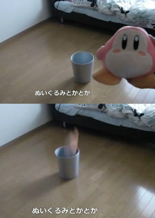 Japonês cria cesta que vai ao lixo