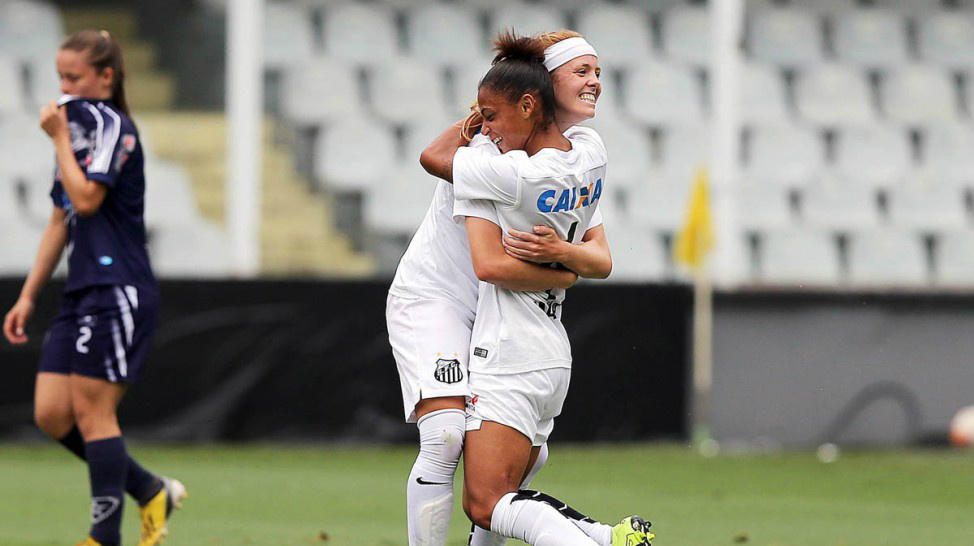 Portuguesa e Santos goleiam na estreia do Brasileiro de futebol feminino Foto: Divulgação/CBF