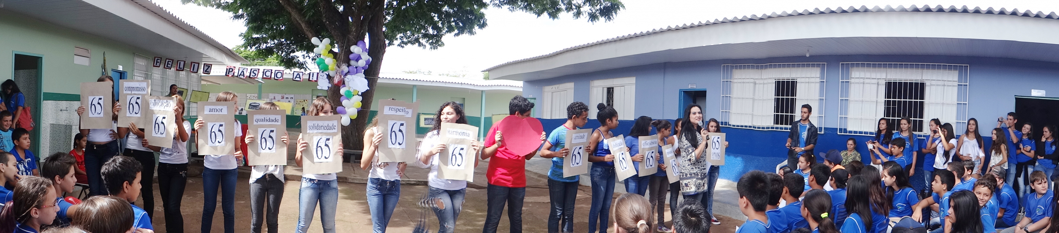 Escola Cel. Felipe de Brum comemora 65 anos em Amambai