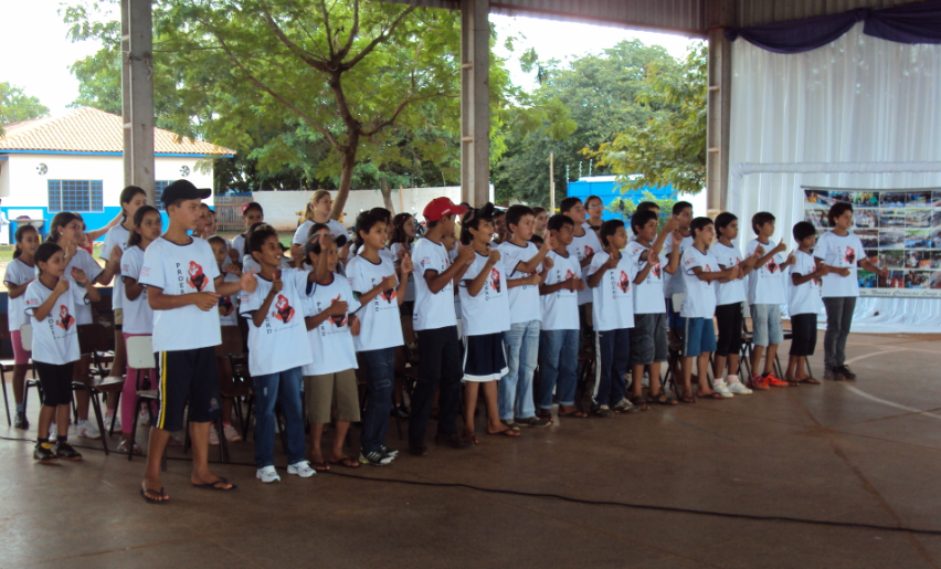 Proerd forma mais 120 alunos em Coronel Sapucaia