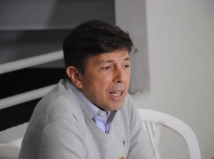 João Amoêdo durante coletiva na Capital. (Foto: Paulo Francis/Arquivo)