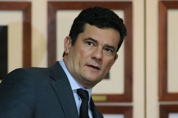 PF vai investigar grupo que teria planejado atear fogo a floresta O ministro da Justiça e Segurança Pública, Sergio Moro. - Fabio Rodrigues Pozzebom/Agência Brasíl