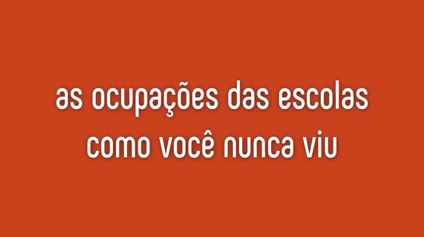 Documentário Primavera, sobre ocupações secundaristas Documentário Primavera, sobre ocupações secundaristas