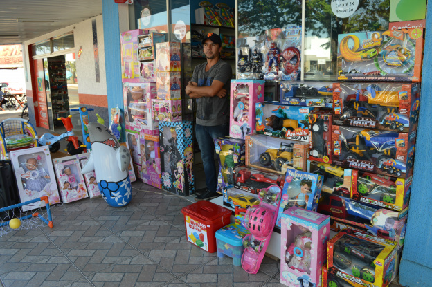 As vendas de brinquedos estão inferiores às de 2015 no mesmo período / Foto: Moreira Produções