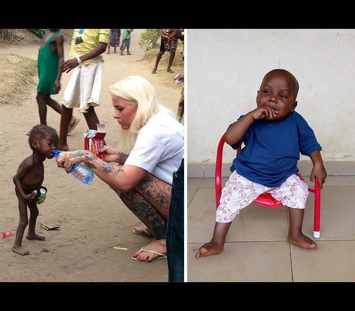Há cerca de dois meses, as imagens de um garoto nigeriano desnutrido, sendo resgatado por uma agente internacional, chocou o mundo.