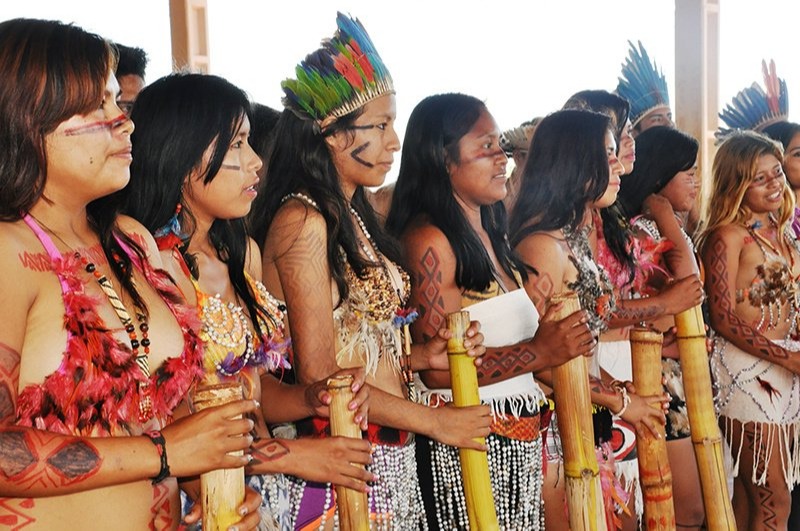 A população indígena de Amambai soma cerca de 12 mil índios / Foto: Moreira Produções