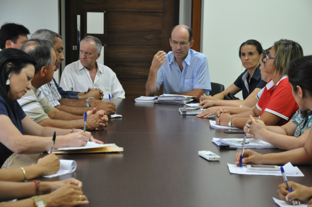 Sergio Barbosa solicitou, durante reunião, que seja aguardada a divulgação do índice salarial por parte do Governo Federal / Foto: Assessoria