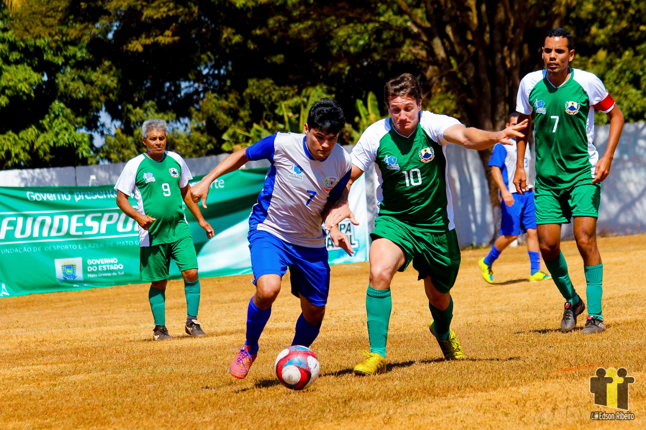 Confronto entre Bandeirantes (verde) e Jardim (Foto Edson Ribeiro)