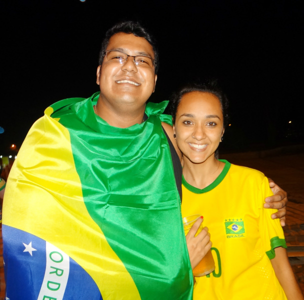 A torcida estava toda unida por uma só seleção / Foto: Moreira Produções