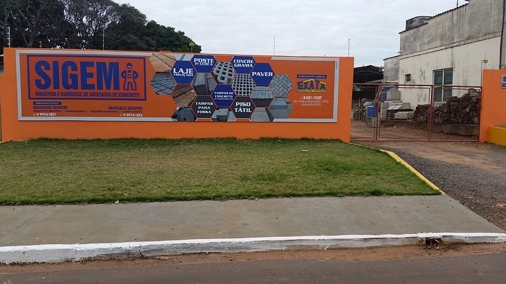 Vereadora de Amambai quer doação de terreno para a empresa Sigem Atualmente a empresa está localizada na Rua Benigno Nardes Vasconcelos, nº 1070 / Foto: Divulgação