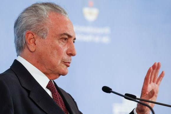 O presidente Michel Temer viaja à Ásia para encontros com líderes e empresários -Beto Barata/PR