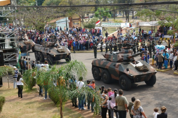 Semana da Pátria comemora 189 anos de Independência do Brasil Exército de Amambai é atração do desfile alusivo à Pátria.