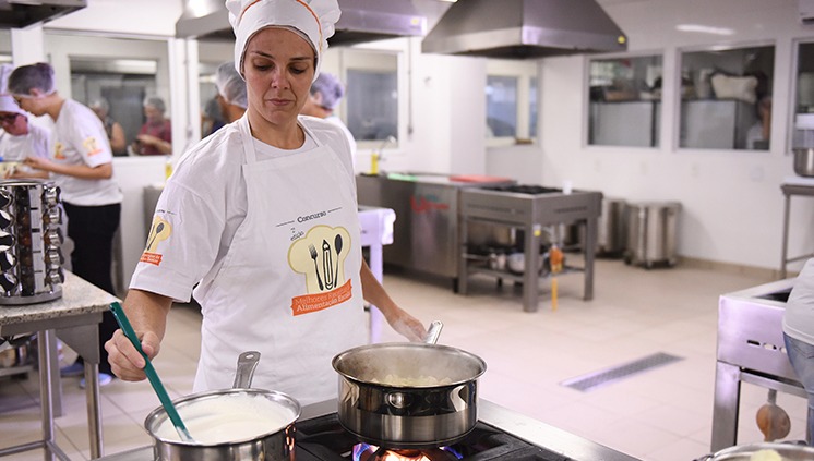 Legumes ao creme de milho foi a receita vencedora do Centro-Oeste Foto: Divulgação