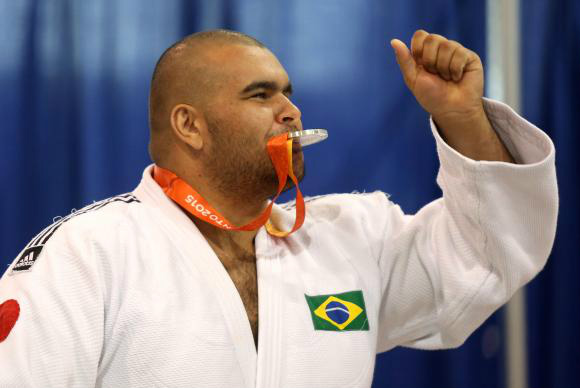 Pesos pesados preparam-se para Olimpíada com muito treino, sono e proteína O para-atleta do judô Willians Araújo, medalha de prata no Parapan de Toronto em 2015Fernando Maia/MPIX/CPB