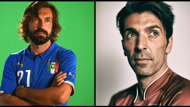 Pirlo e Buffon novamente juntos, para o bem da Azzurra