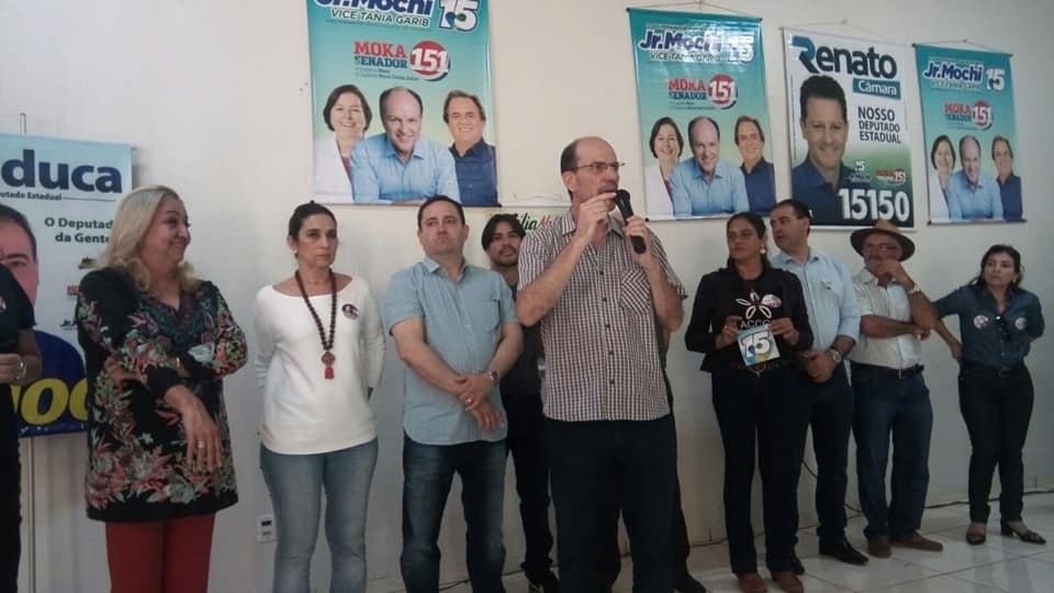 Coordenador regional e ex-prefeito de Amambai, Sérgio BarbosaFoto: Reprodução Facebook