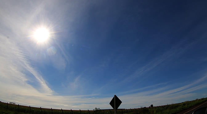 Sol promete brilhar forte no céu de MS nesta quinta-feira Sol promete brilhar forte no céu de MS nesta quinta-feira