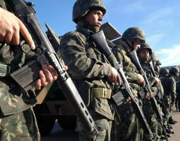 Brasil envia 9 mil homens à fronteira com Paraguai, Uruguai e Argentina
