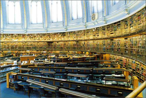 Estágio na biblioteca britânica