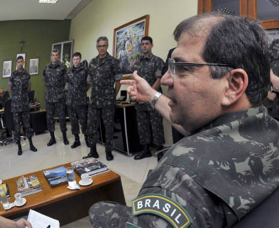 Foto: Arquivo / Correio do EstadoGeneral Waldemar Barroso dirigiu seminário do Exército sobre fiscalização de explosivos