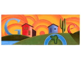 Google homenageia 125 anos de nascimento de Tarsila do Amaral Google homenageia 125 anos de nascimento de Tarsila do Amaral