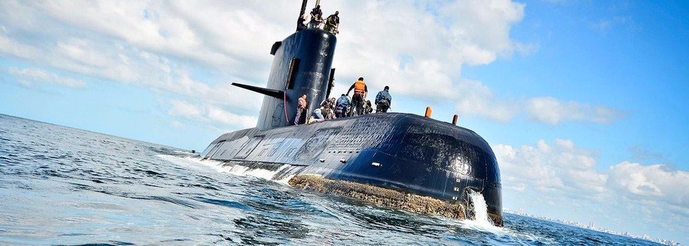 Marinha argentina diz que evento 'consistente com explosão' foi registrado Foto: Divulgação