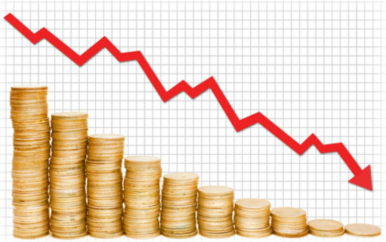 Projeção de queda da economia este ano chega a 2,55% Projeção de queda da economia este ano chega a 2,55%