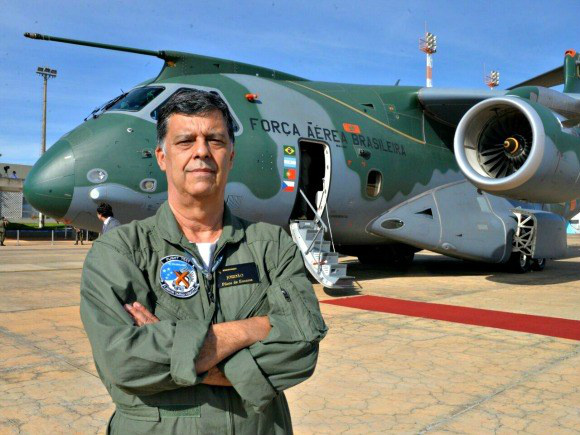 Cargueiro KC-390 é marco na indústria brasileira 'Um país que não tem uma aeronave dessa categoria não tem capacidade de reação. No aspecto de defesa e segurança ela é uma arma vital', diz Jordão / Foto: Divulgação