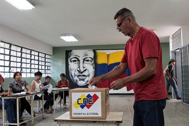 Comitê considera arbitrária e ilegal suspensão da Venezuela do Mercosul Votação para assembleia constituinte ocorreu no último domingo (30) em meio à convocatória da oposição por boicote / YRLEANA GÓMEZ