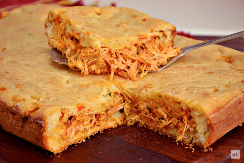 Receita de domingo: torta de frango Receita de domingo: torta de frango