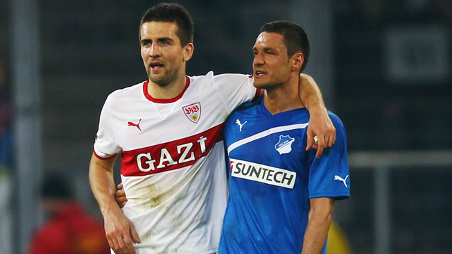 Ibisevic e Salihovic com o peito estufado para a estreia
