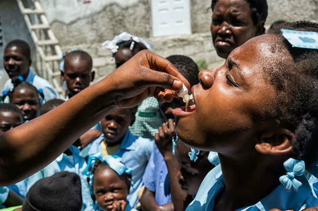 ONU precisa de US$400 milhões para combater cólera no Haiti ONU precisa de US$400 milhões para combater cólera no Haiti