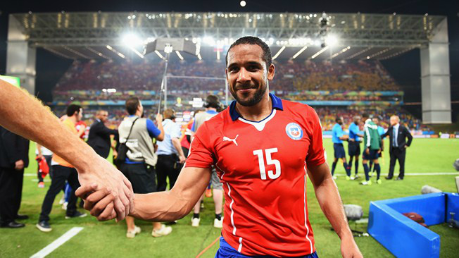 Gol valeu um lugar na história para Jean Beausejour